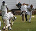 Graham Dawson bowls to Jordan Clarke