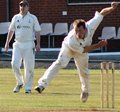 Neil Cordingley bowling