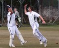 Gareth Pedder and Ryan Nelson give high 5s after Carnforth win