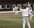 Ryan Nelson bowled by Ryan Smith
