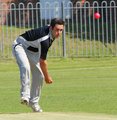 Jamie Heywood Twenty/20 Finals Day at Morecambe CC on 24th July 2011