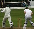 John Huck bowled by Wayne Madsen