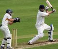 Wicketkeeper Alex Weetman and batsman Andrew Makinson