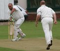 Mark Woodhead defends against Steven Pallett
