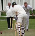 Graham Dawson bowling to Jack Catterall