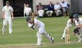 Liam Livingstone plays the ball through mid wicket