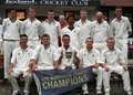 Division 1 Champions with Trophy and Pennant - Leyland CC