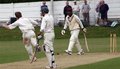 David Bartholomew bowled by Luis Reece