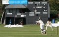Ryan Bailey gets runs down th fine leg