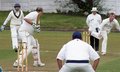 Neil Cordingley bowls to Mark Woodhead